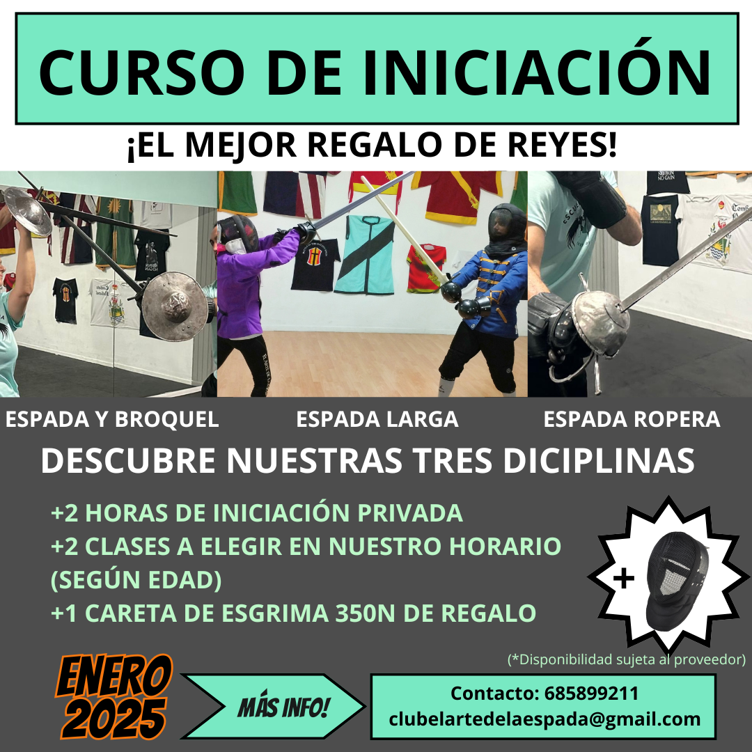 Entrenamiento esgrima histórica